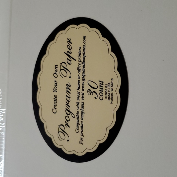 Program Paper - Picture 2 of 2